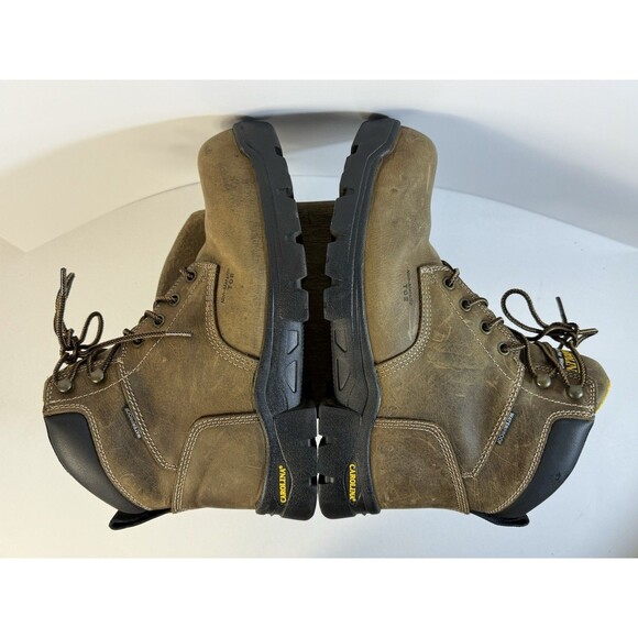 Carolina Waterproof Non Metallic Toe Work Boots CA3536 Men's Brown Size 9 D - Picture 9 of 13